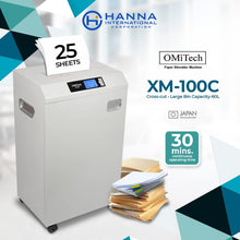 Load image into Gallery viewer, XM-100C PAPER SHREDDER