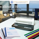 iBIND U15 COMB BINDING MACHINE