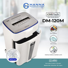 Load image into Gallery viewer, DM-120M PAPER SHREDDER
