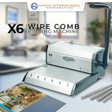 Load image into Gallery viewer, X6 2-in-1 WIRE BINDING MACHINE
