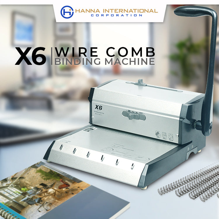 X6 2-in-1 WIRE BINDING MACHINE