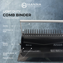 Load image into Gallery viewer, iBIND A12 COMB BINDING MACHINE
