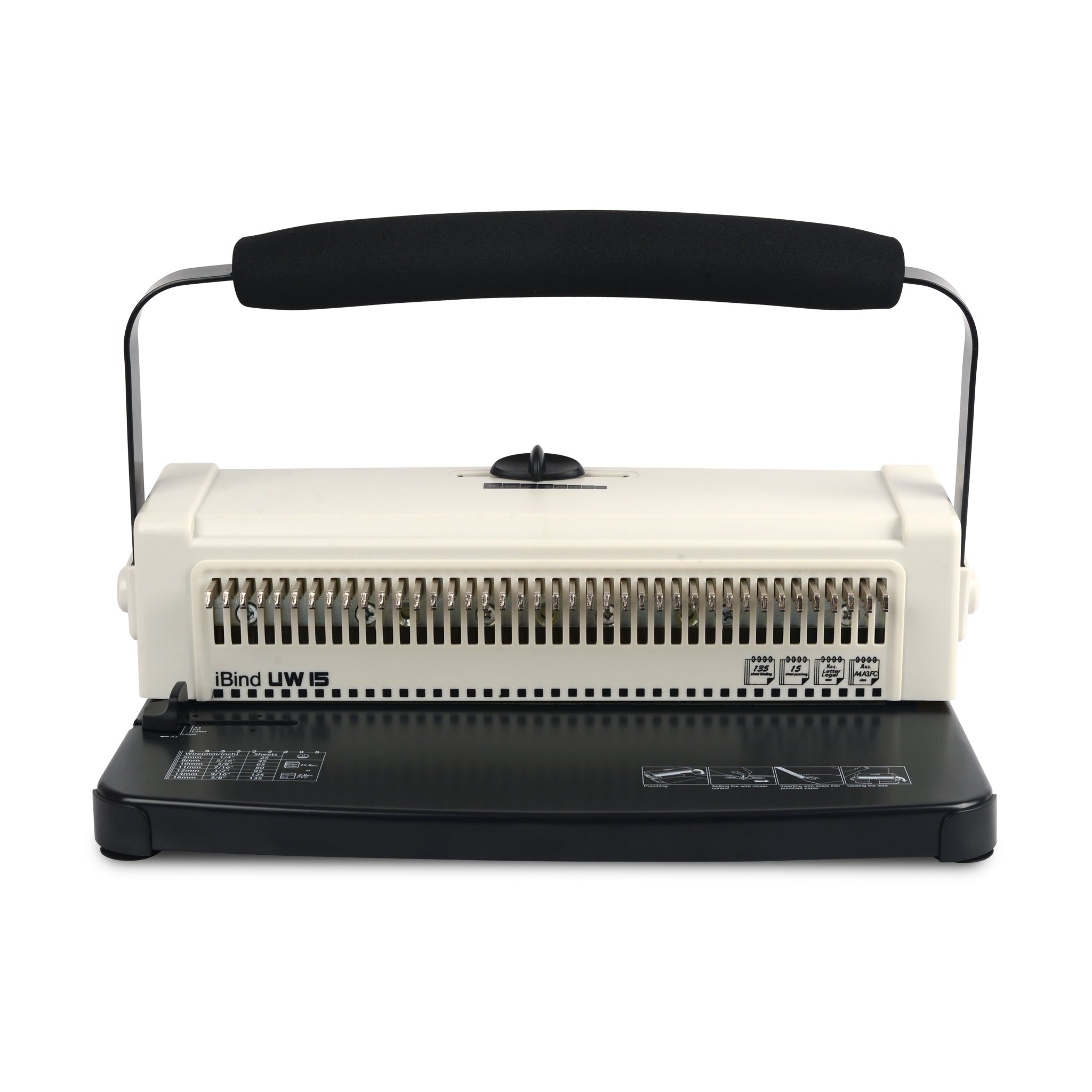 iBIND UW15 WIRE BINDING MACHINE – Hanna International Corporation