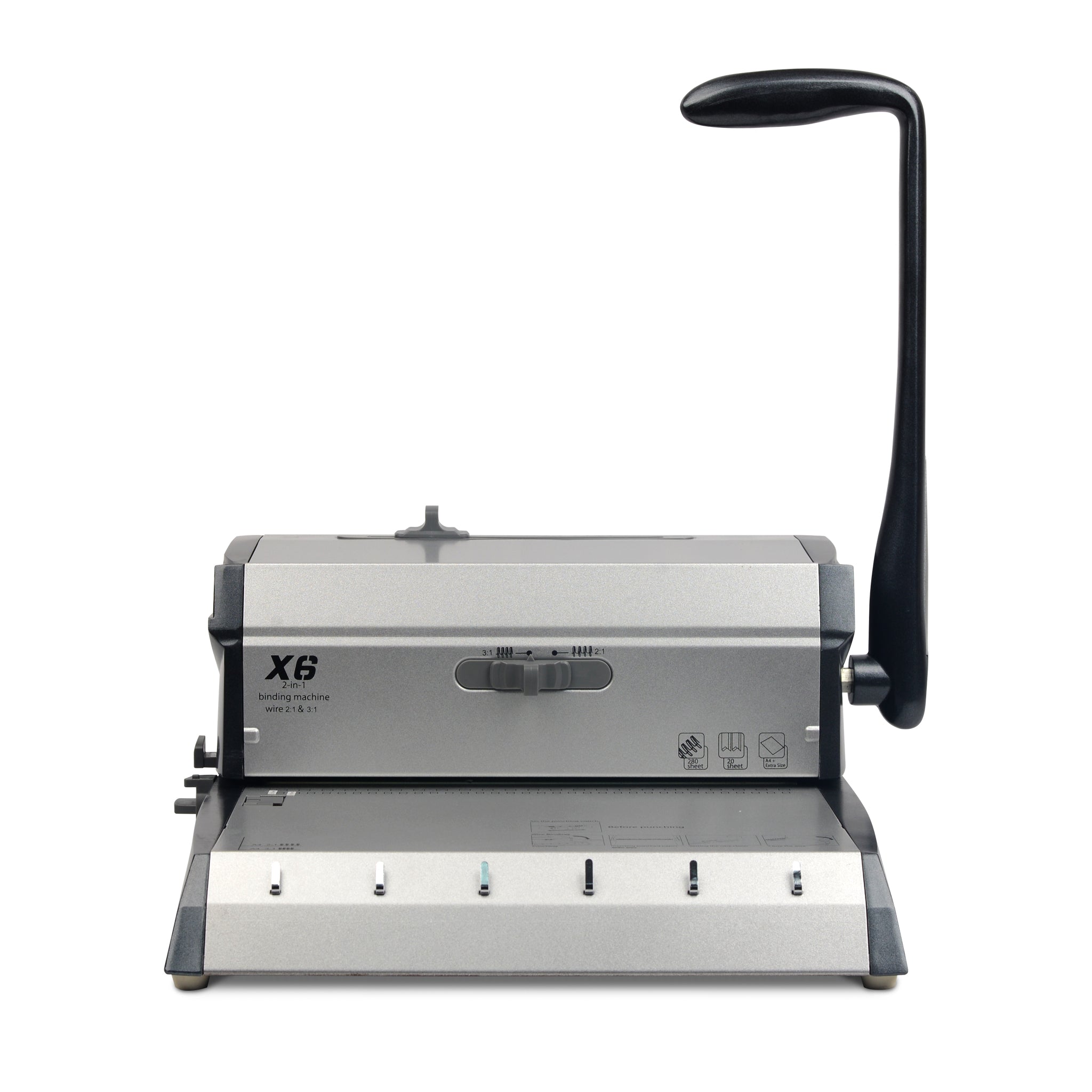 X6 2-in-1 WIRE BINDING MACHINE – Hanna International Corporation