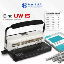 Load image into Gallery viewer, iBIND UW15 WIRE BINDING MACHINE
